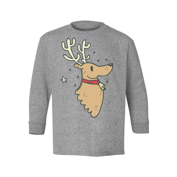 Awkward Styles Xmas Long Sleeve Shirt for Kids Youth Boys Girls Christmas Doodles Shirt