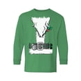 thumbnail image 1 of Awkward Styles Xmas Long Sleeve Shirt for Kids Youth Girls Boys Beard Christmas Santa Shirt, 1 of 4