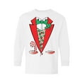thumbnail image 1 of Awkward Styles Ugly Christmas Long Sleeve Shirt for Kids Youth Boys Girls Red Xmas Shirt, 1 of 4