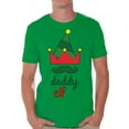 thumbnail image 1 of Awkward Styles Xmas Shirts for Men Christmas Elf Daddy T-Shirt, 1 of 4