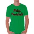 thumbnail image 1 of Awkward Styles Ugly Xmas Shirts for Men Christmas Feliz Navidad Plaid T-Shirt, 1 of 4