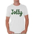 thumbnail image 1 of Awkward Styles Ugly Xmas Shirts for Men Christmas Jolly Plaid T-Shirt, 1 of 4