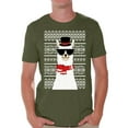 thumbnail image 1 of Awkward Styles Xmas Shirts for Men Christmas Llama T-Shirt, 1 of 4