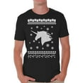 thumbnail image 1 of Awkward Styles Xmas Shirts for Men Christmas Unicorn T-Shirt, 1 of 4