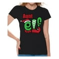 thumbnail image 1 of Awkward Styles Xmas Shirts for Women Christmas Aunt Elf T-Shirt, 1 of 4