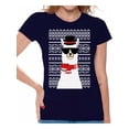 thumbnail image 1 of Awkward Styles Xmas Shirts for Women Christmas Llama T-Shirt, 1 of 4