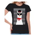 thumbnail image 1 of Awkward Styles Xmas Shirts for Women Christmas Llama T-Shirt, 1 of 4