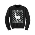 thumbnail image 1 of Awkward Styles Xmas Sweater for Girls Boys Kids Youth Christmas Llama Sweatshirt, 1 of 4