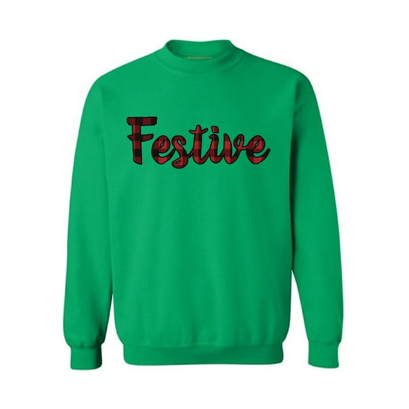 Awkward Styles Xmas Sweatshirt Christmas Festive Plaid Sweater