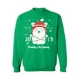 thumbnail image 1 of Awkward Styles Xmas Sweatshirt Christmas Llama Sweater, 1 of 5