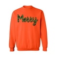 thumbnail image 1 of Awkward Styles Christmas Sweater Christmas Sweater Plaid Merry Christmas Sweatshirt, 1 of 5