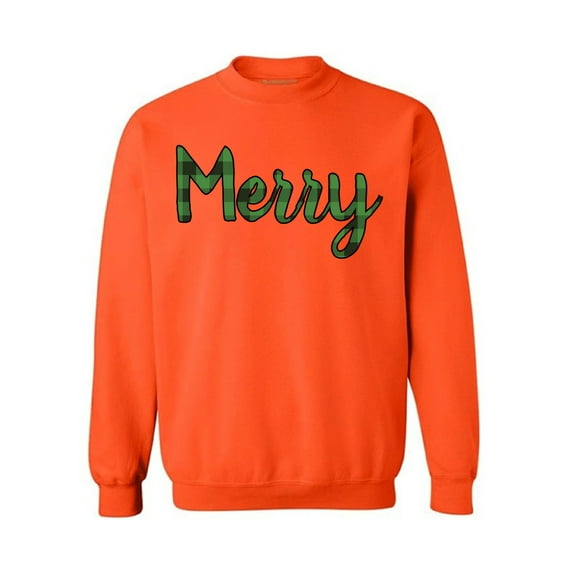 Awkward Styles Christmas Sweater Christmas Sweater Plaid Merry Christmas Sweatshirt