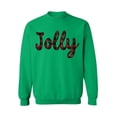 thumbnail image 1 of Awkward Styles Xmas Sweatshirt Christmas Plaid Jolly Sweater, 1 of 5
