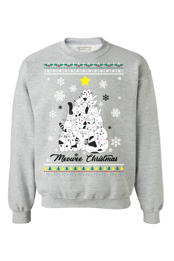 Xmas Sweatshirt Meowee Christmas Sweater