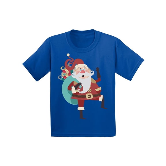 Awkward Styles Xmas T-Shirt for Boys Girls Christmas Cartoon Kids T Shirts