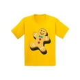 thumbnail image 1 of Awkward Styles Ugly Xmas T-Shirt for Boys Girls Christmas Gingerbread Kids T Shirts, 1 of 4