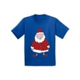thumbnail image 1 of Awkward Styles Xmas T-Shirt for Boys Girls Christmas Santa Claus Kids T Shirts, 1 of 4