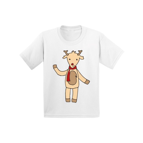 Awkward Styles Xmas T-Shirt for Boys Girls Christmas Sketch Kids T Shirts