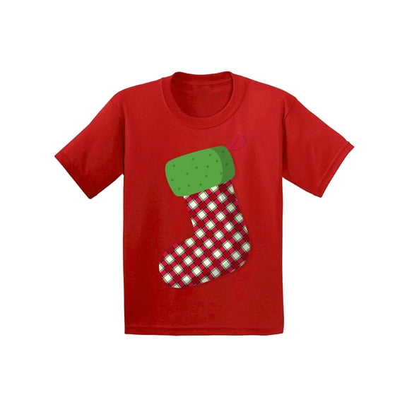 Awkward Styles Xmas T-Shirt for Boys Girls Funny Christmas Stocking Kids T Shirts
