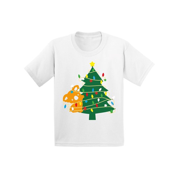 Awkward Styles Xmas T-Shirt for Girls Boys Christmas Koala Kids T Shirts