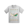 thumbnail image 1 of Awkward Styles Xmas T-Shirt for Girls Boys Christmas Santa with Unicorn Kids T Shirts, 1 of 4