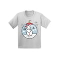 thumbnail image 1 of Awkward Styles Ugly Xmas T-Shirt for Girls Boys Christmas Snowman Kids T Shirts, 1 of 4