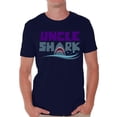 thumbnail image 1 of Awkward Styles Uncle Shark Tshirt Shark Family Shirts Family Vacation Shirts Men's Shark T Shirt Matching Family Collection Best Uncle Shirts Cute Shark Tshirts for Family Shark Themed Party Outfit, 1 of 4