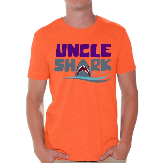 Awkward Styles Uncle Shark Tshirt Shark Family Shirts Family Vacation Shirts Men's Shark T Shirt Matching Family Collection Best Uncle Shirts Cute Shark Tshirts for Family Shark Themed Party Outfit