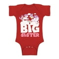 thumbnail image 1 of Awkward Styles Unicorn Baby Bodysuit Short Sleeve Unicorn Top Big Sister One Piece Sister One Piece Top Birthday Gifts for Baby Girls Bodysuit for Little One Cute Baby Clothing for Girls Kids Gifts, 1 of 4