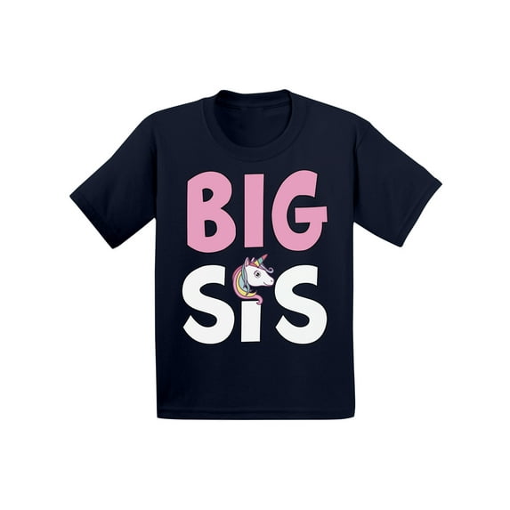 Awkward Styles Unicorn Collection for Girls Unicorn Toddlers Shirts for Girls I'm Big Sister Shirt Big Sister Shirt Cute T Shirts for Girls Clothing Sis Tshirt for Kids Birthday Gifts for Sister