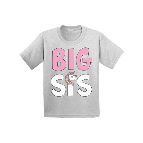 Awkward Styles Unicorn Collection for Girls Unicorn Toddlers Shirts for Girls I'm Big Sister Shirt Big Sister Shirt Cute T Shirts for Girls Clothing Sis Tshirt for Kids Birthday Gifts for Sister
