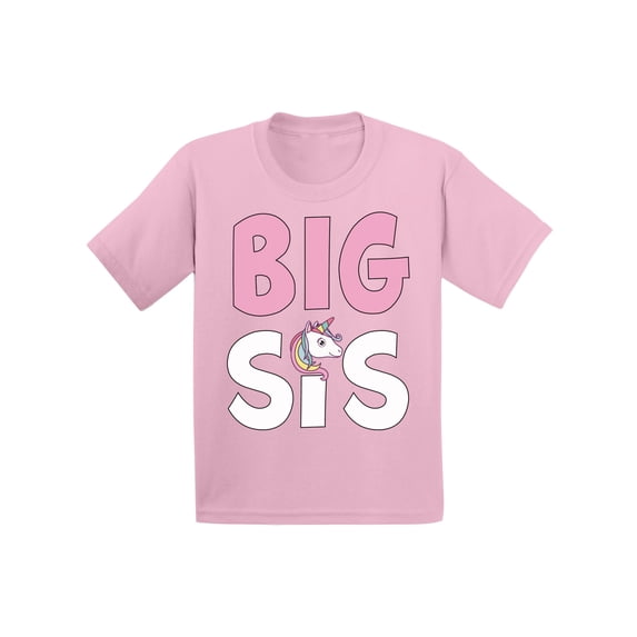 Awkward Styles Unicorn Collection for Girls Unicorn Toddlers Shirts for Girls I'm Big Sister Shirt Big Sister Shirt Cute T Shirts for Girls Clothing Sis Tshirt for Kids Birthday Gifts for Sister