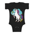 thumbnail image 1 of Awkward Styles Unicorn Love Baby Bodysuit Short Sleeve Unicorn Gifts for Baby Girls Unicorn Love Unicorn Gifts Unicorn Party Outfits for Girls Unicorn Birthday Gifts Unicorn Themed, 1 of 4