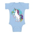 thumbnail image 1 of Awkward Styles Unicorn Love Baby Bodysuit Short Sleeve Unicorn Gifts for Baby Girls Unicorn Love Unicorn Gifts Unicorn Party Outfits for Girls Unicorn Birthday Gifts Unicorn Themed, 1 of 4