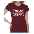 thumbnail image 1 of Awkward Styles Union Jack Shirt Women T Shirt British Ladies T-Shirt English Shirt I Love England Shirt New England T Shirt Nifty Shirt for Ladies T Shirt Girls Clothing United Kingdom Gifts, 1 of 4