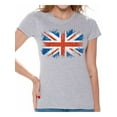 thumbnail image 1 of Awkward Styles Union Jack Shirt Women T Shirt British Ladies T-Shirt English Shirt I Love England Shirt New England T Shirt Nifty Shirt for Ladies T Shirt Girls Clothing United Kingdom Gifts, 1 of 4