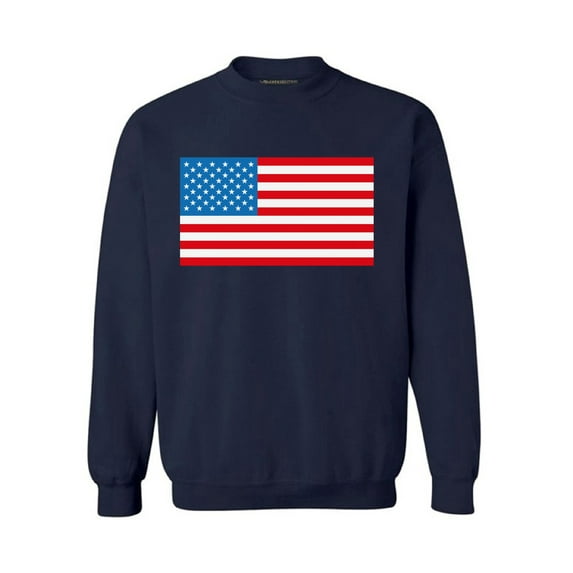 Awkward Styles Unisex American Flag Graphic Sweatshirt Tops USA Flag Patriotic