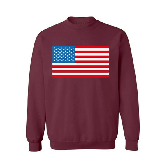 Awkward Styles Unisex American Flag Graphic Sweatshirt Tops USA Flag Patriotic