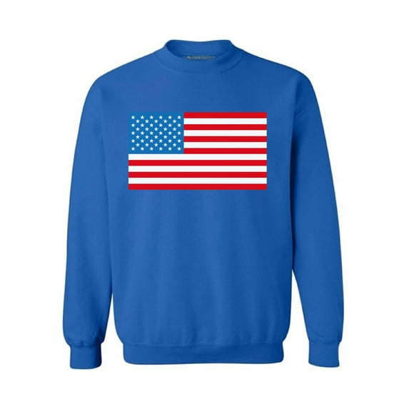 Awkward Styles Unisex American Flag Graphic Sweatshirt Tops USA Flag Patriotic