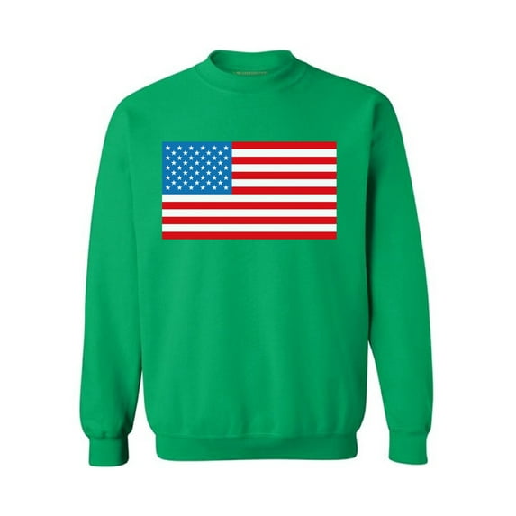 Awkward Styles Unisex American Flag Graphic Sweatshirt Tops USA Flag Patriotic