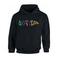 thumbnail image 1 of Awkward Styles Unisex Autism Autistic Support Graphic Hoodie Tops for Autism Awareness, 1 of 5