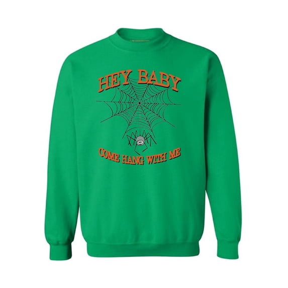 Awkward Styles Unisex Halloween Graphic Sweatshirt Tops Hey Baby Come Hang with Me Costume