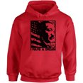 thumbnail image 1 of Awkward Styles Unisex Martin Luther King Graphic Hoodie Tops American Flag Hooded Sweatshirt, 1 of 5