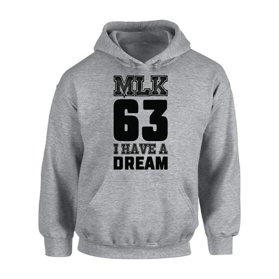 Awkward Styles Unisex Martin Luther King Graphic Hoodie Tops I Have a Dream Hooded Sweatshirt Black