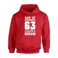 thumbnail image 1 of Awkward Styles Unisex Martin Luther King Graphic Hoodie Tops I Have a Dream Hooded Sweatshirt, 1 of 5