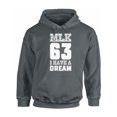 thumbnail image 1 of Awkward Styles Unisex Martin Luther King Graphic Hoodie Tops I Have a Dream Hooded Sweatshirt, 1 of 5