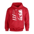 thumbnail image 1 of Awkward Styles Unisex Martin Luther King Graphic Hoodie Tops USA Flag Hooded Sweatshirt, 1 of 5