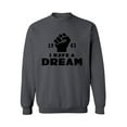 thumbnail image 1 of Awkward Styles Unisex Martin Luther King Graphic Sweatshirt Tops I Have a Dream Crewneck 1963, 1 of 5