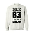 thumbnail image 1 of Awkward Styles Unisex Martin Luther King Graphic Sweatshirt Tops I Have a Dream Crewneck Black, 1 of 5