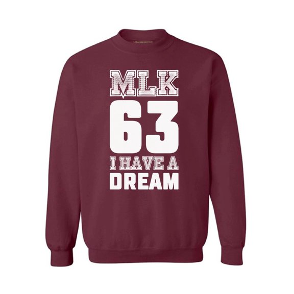 Awkward Styles Unisex Martin Luther King Graphic Sweatshirt Tops I Have a Dream Crewneck